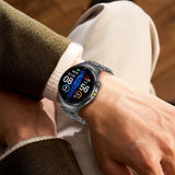 Wellness Smartwatch – Bluetooth Calling, Non-invasive Blood Pressure, Glucose & Uric Acid Monitoring