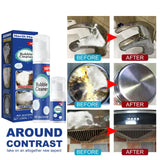 Oily Foam Cleaner, Kitchen Range Hood Rust Remover Cooktop