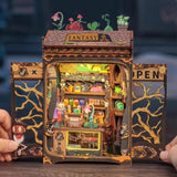 Handmade DIY Cottage Miniature Small House, Mini Wooden Assembly Model