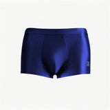 Men's Fashion, Breathable High Shine Spandex, Sports Ice Silk Boxer Briefs