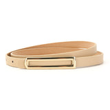 Simple Wild Candy Color Women's Belt