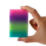 Rainbow Handmade Essential Oil Bath Soap, Mild Fruit Soap (Pack of 2)