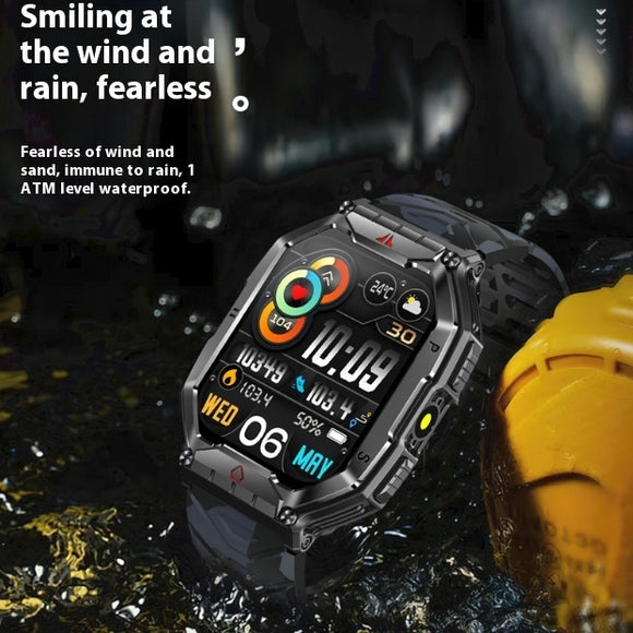 KR82 Bluetooth Calling, Heart Rate, Blood Pressure, Smart Watch