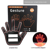 Car Gesture Finger Lights, Vehicles' Multifunction Prompt Warning, Decorative Gadgets