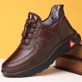 Fleece-lined, Thickened, Warm and Anti-slip Cotton Shoes for the Elderly