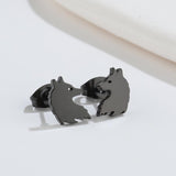 Cute Elf Animal Stud Earrings for Women – Trendy INS Style