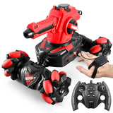 Water Bomb Launch Tank, Four-wheel Drive Mech Children's RC Toy