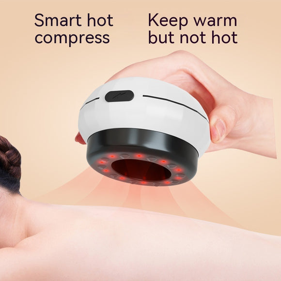 Electric Stone Scraping, Meridian Dredging Heating Whole Body Massage Instrument Wireless Cupping
