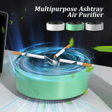Smoke Removal Air Purification Ashtray, Practical Automatic Purifier, Portable Gadgets for Car