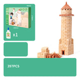 Mini Brick House Building DIY Toy