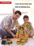 Children's Magnetic Deformation Engineering Vehicle Magnetic Toy