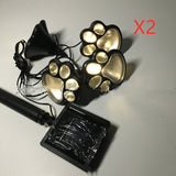 Outdoor 4 LED Animal Paw, Solar Energy Sensor Panel, Camp Tent Fishing Garden Lighting Portable Lamp