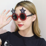 Creative Happy New Year Party Glasses Supplies Photo Props Holiday Dance Dress-up Funny Glasses