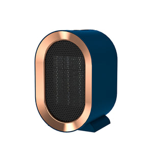 Desktop Electric Heater, Mini Portable Fan Heater, 220V PTC Ceramic Heating Warm Air Blower, Home Office Warmer Machine
