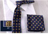 Business Formal Wear, Casual Tie + Pocket Square Combination