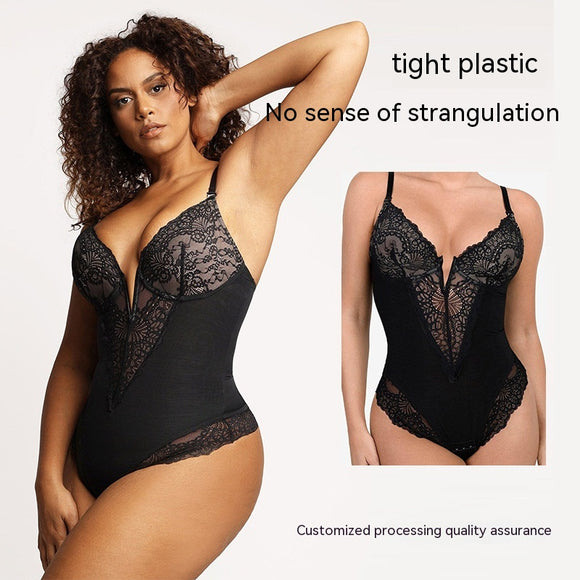 Plus Size Waist, Beautiful Lace, Women's Shapewear