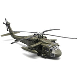 Black Hawk Helicopter, Gunship Alloy Military Diecast Model Toy