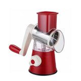 Kitchen Rotary Vegetable Slicer Roller Cutter – Vertical Grater for Fruits, Vegetables & Nuts