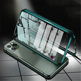 Magnetic Absorption Double-sided Glass Case