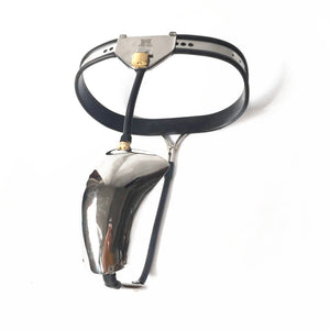 Stainless Steel Men's Chastity Belt