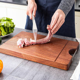 Household Thickened Wooden Cutting and Chopping Board for Kitchen