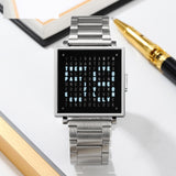 Fashion Wristwatch for Unisex, Waterproof LED Light Outdoor Digital Business Sports Electronic Clock