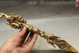 Pure Copper, Horse Head Vajra, Antique Tibetan Home Decor