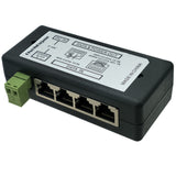 Four Port Centralized TV 4CH POE Box, DC Ethenet Power Supply Module