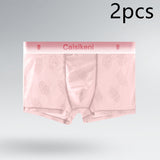 Summer Ice Silk, Ultra-thin Breathable, Mesh Boxers
