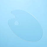 Acrylic Paint Palette, Transparent Clear Gouache Artist Paint Plate