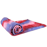 Sweat-absorbent Silicone Point, Non-slip Magic Color Yoga Blanket and Towel