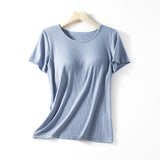 Women's Summerdale Loose-fitting Cup with Padded Chest, Blouse T-shirt