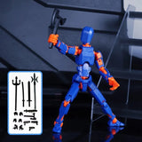 Poseable Multi-joint Shapeshift Robot — 3D Printed Action Model & Collectible Toy