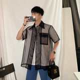 Men’s Lightweight UV Protection Shirt Jacket – Summer Breathable Outerwear