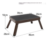 YSF Folding Multifunctional Household Step Stool, Shoe Changing Table