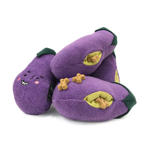 Dog Pet Chewing Plush Eggplant Cartoon Plush Toy
