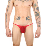 Men's Side Open Waist, Breathable Briefs, Low Waist Mesh Panties