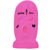 Knitted Three-hole Headgear, Fashion Monkey Cap (Pack of 2)