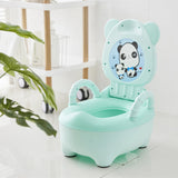 Children's Potty Baby Toilet Seat Back Portable Comfortable Basin