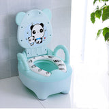 Children's Potty Baby Toilet Seat Back Portable Comfortable Basin