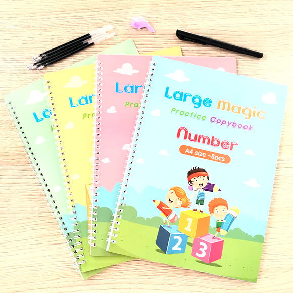 English Version of the Groove Copybook Christmas Halloween Free Copybook Children Cartoon