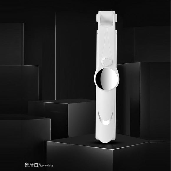 Wireless Bluetooth Tripod Selfie Stick with Mirror, Remote Shooting Live Mobile Phone Stand, Stainless Steel Selfie Sticks