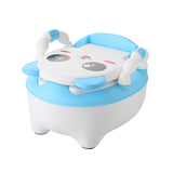 Children's Potty Baby Toilet Seat Back Portable Comfortable Basin