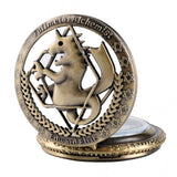 Retro Tone Full-metal Alchemist High Grade Gifts Sets Pocket Watch Cosplay Edward Erich Anime Japan Anime Necklace Clock