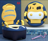 Children's Potty Baby Toilet Seat Back Portable Comfortable Basin