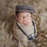 Born Photography Baby DIY Props Creation Gentlemen Camera for Dolls Studio Accessories