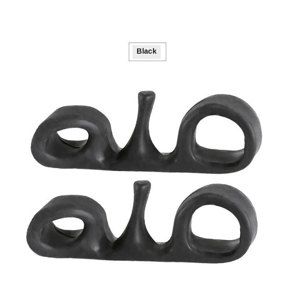 1 Pair Silicone Gel Foot Fingers Two Hole Toe Separator Bunion Corrector Snail