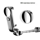 Wireless Bluetooth Tripod Selfie Stick with Mirror, Remote Shooting Live Mobile Phone Stand, Stainless Steel Selfie Sticks
