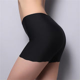 Summer Women's Seamless Safety Pants, Ice Silk Soft Boxer Shorts, Femme Briefs Underwear Hanche
